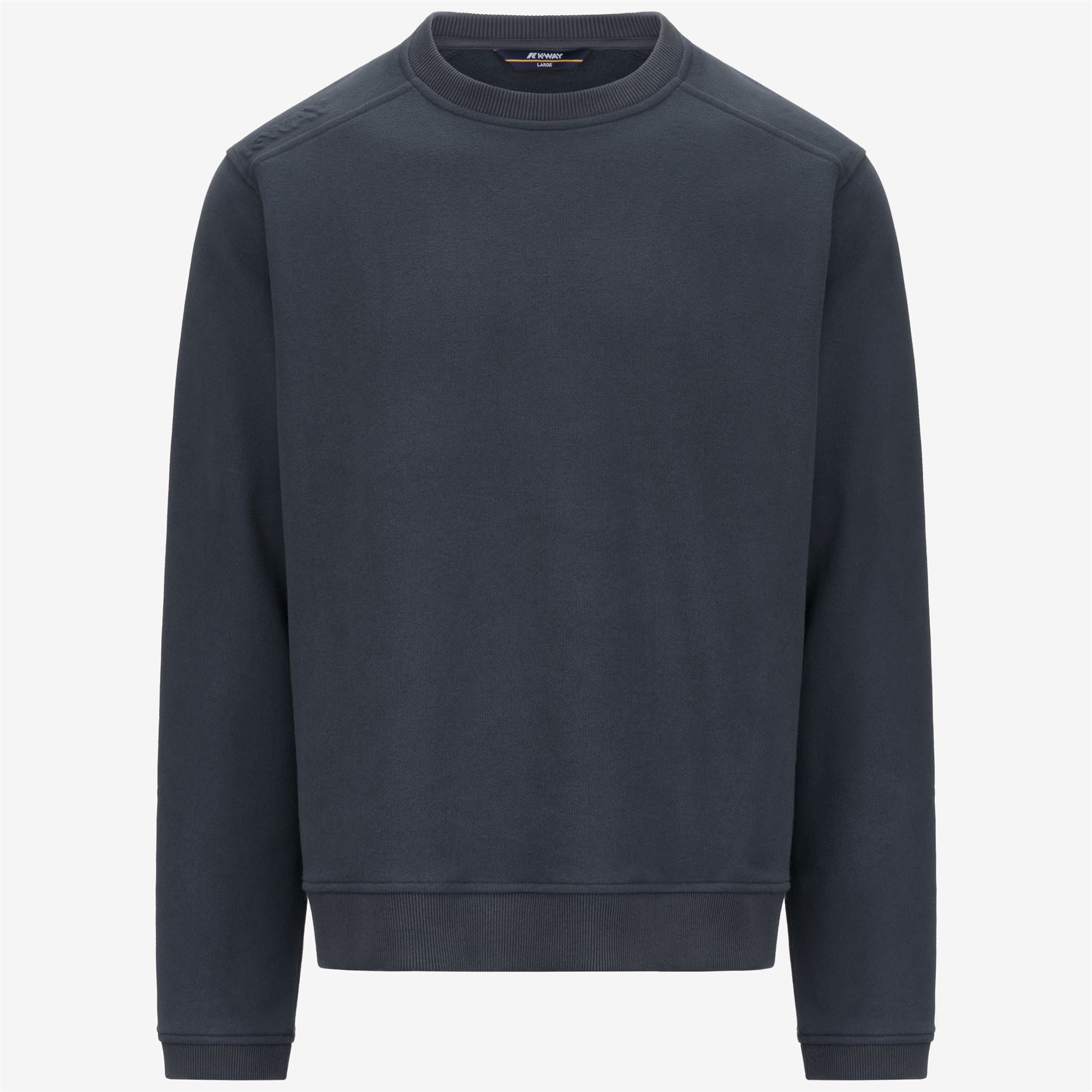 Fleece_MAN_PERRUEL COTTON CASHMERE_Jumper_Blue Airforce - Commercial 1