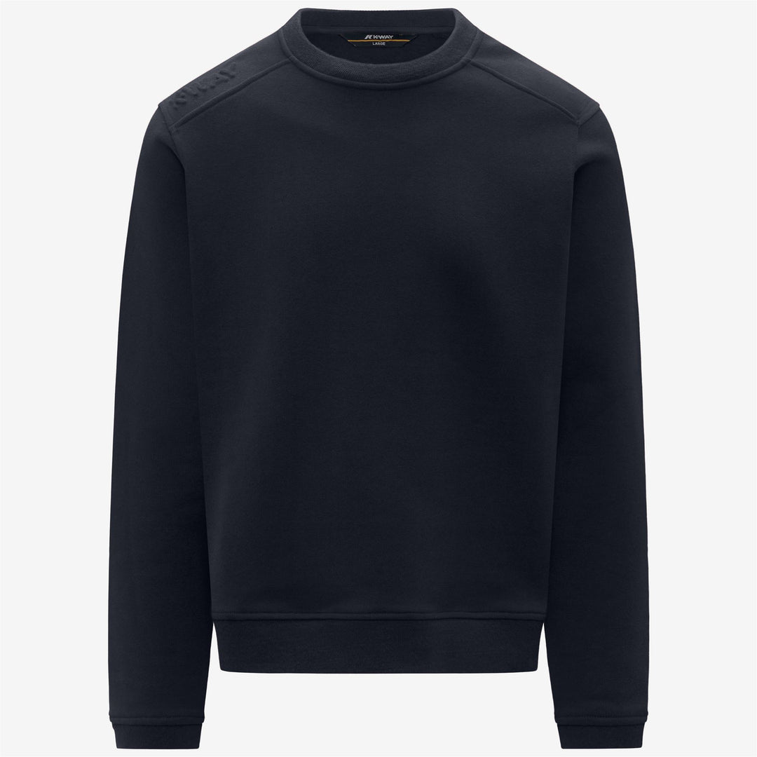 Blue Men's Cotton Cashmere Crewneck Sweatshirt 01