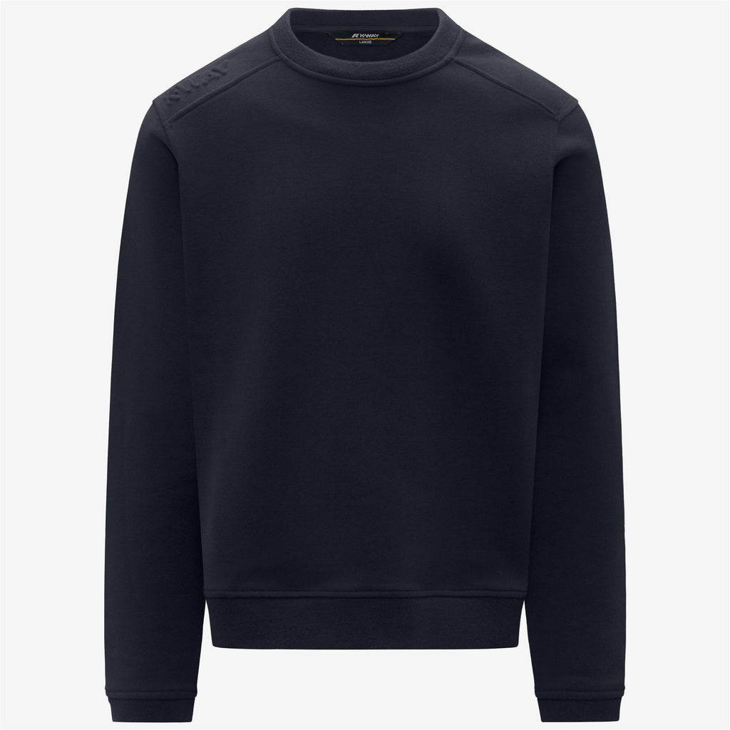 Fleece_MAN_PERRUEL COTTON CASHMERE_Jumper_Blue Depth - Commercial 1