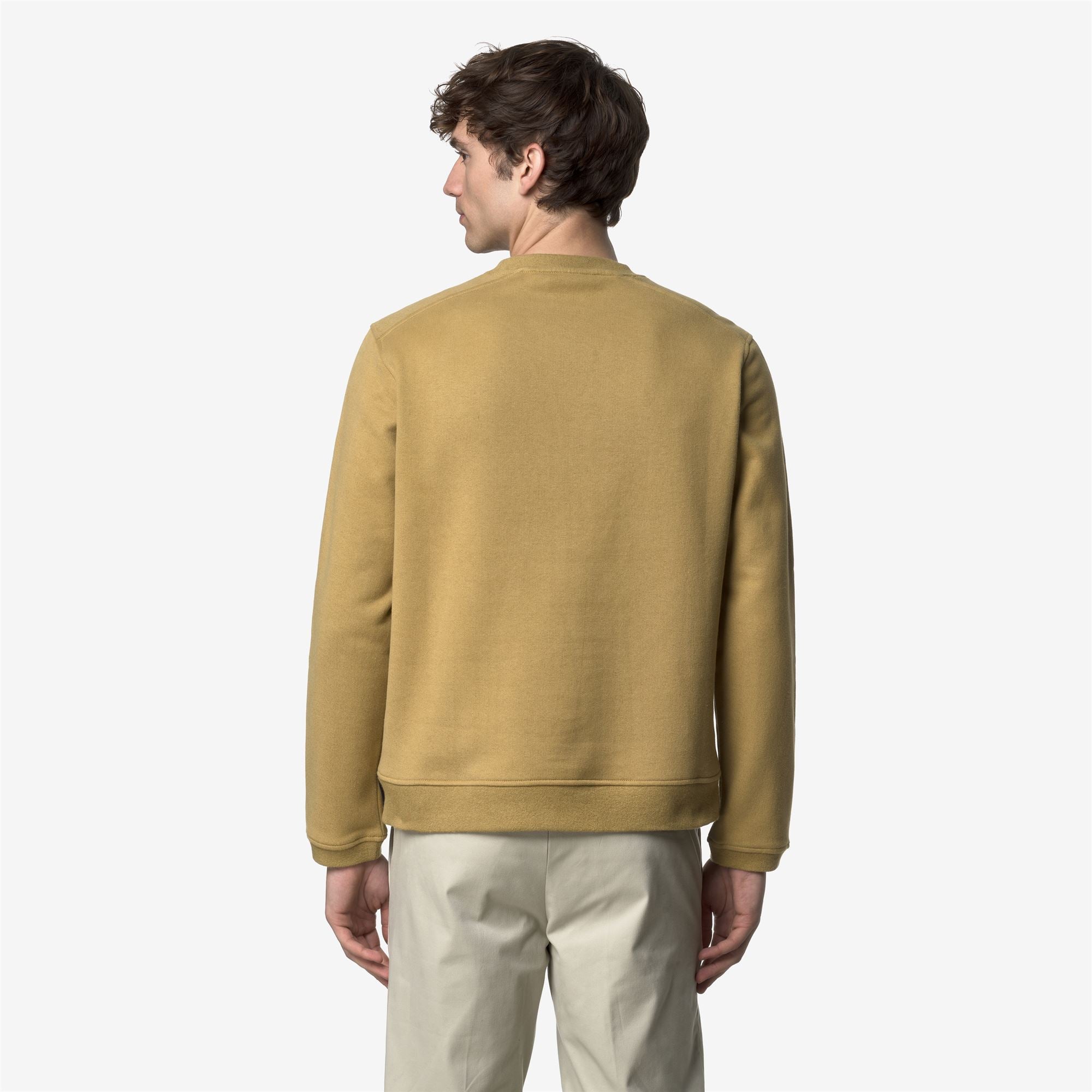 Fleece_MAN_PERRUEL COTTON CASHMERE_Jumper_Beige Seed - Commercial 6