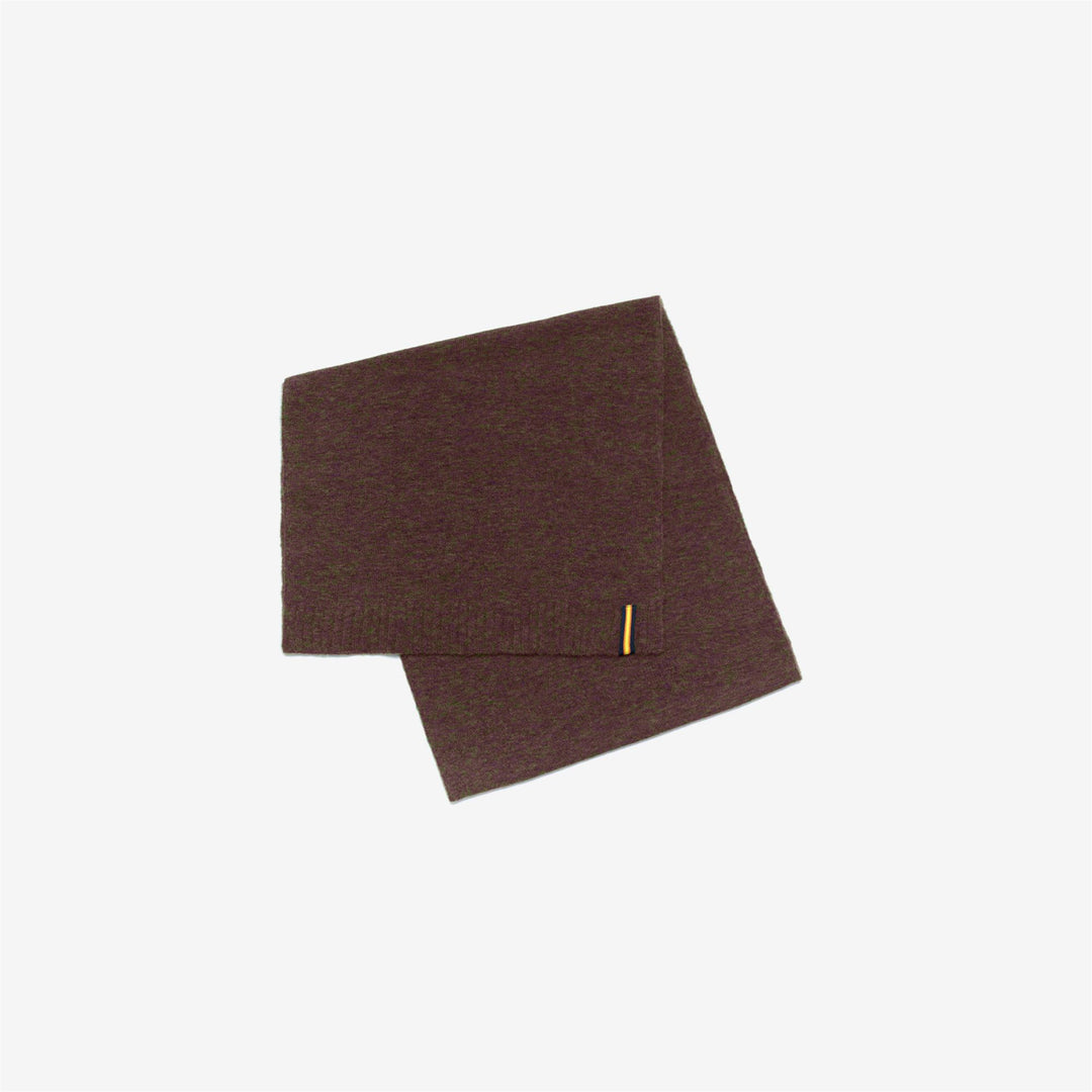 Brown Women's Wool-Blend Scarf for Cold Weather 01