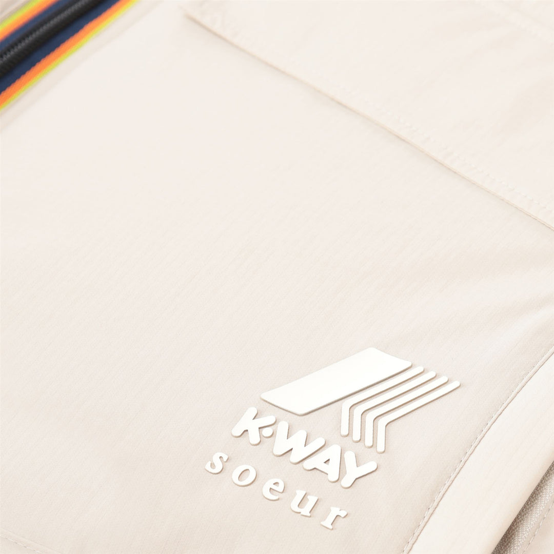 Chaleco acolchado unisex gris K-WAY x Sœur con bolsillos main