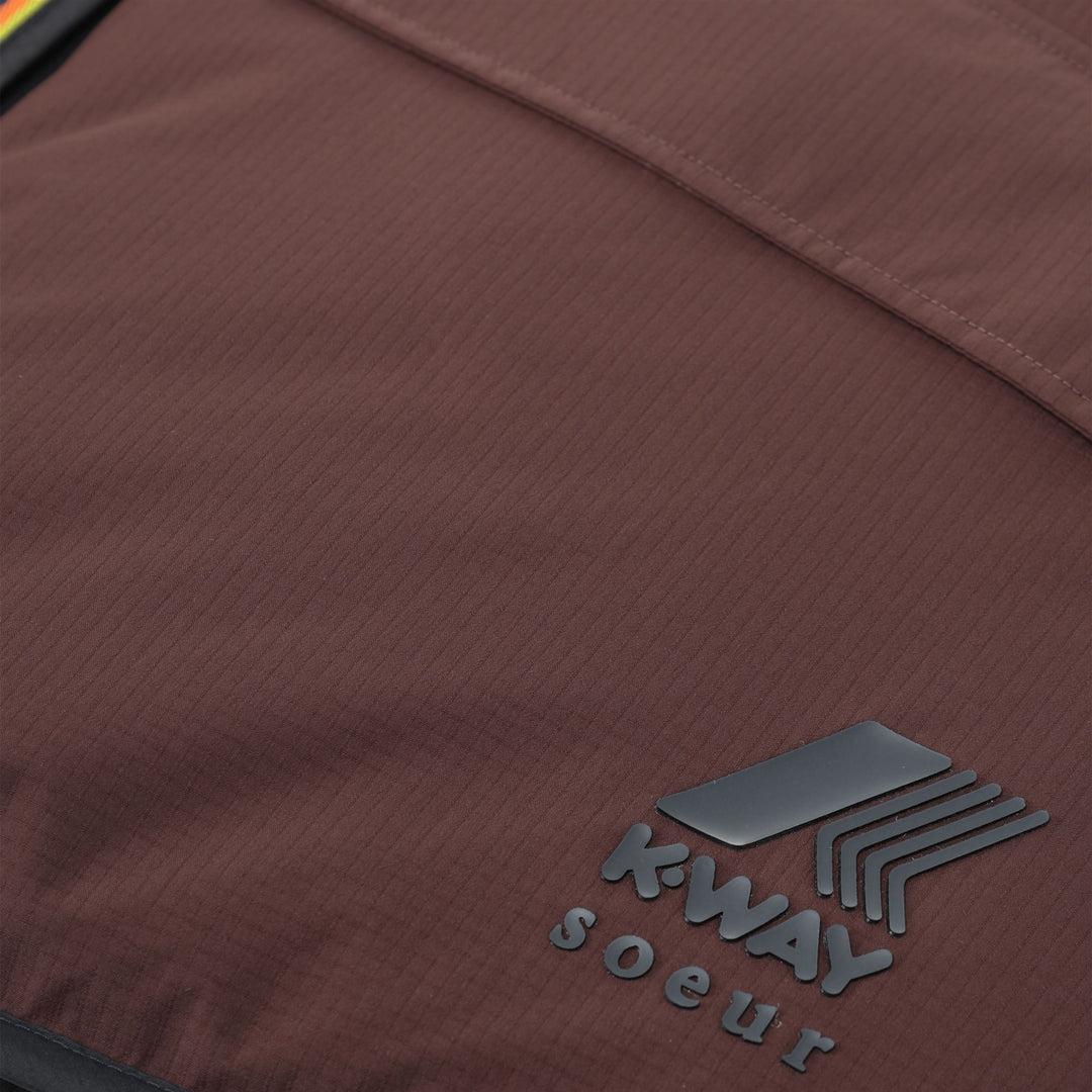 Chaleco unisex acolchado cortavientos negro con bolsillos main