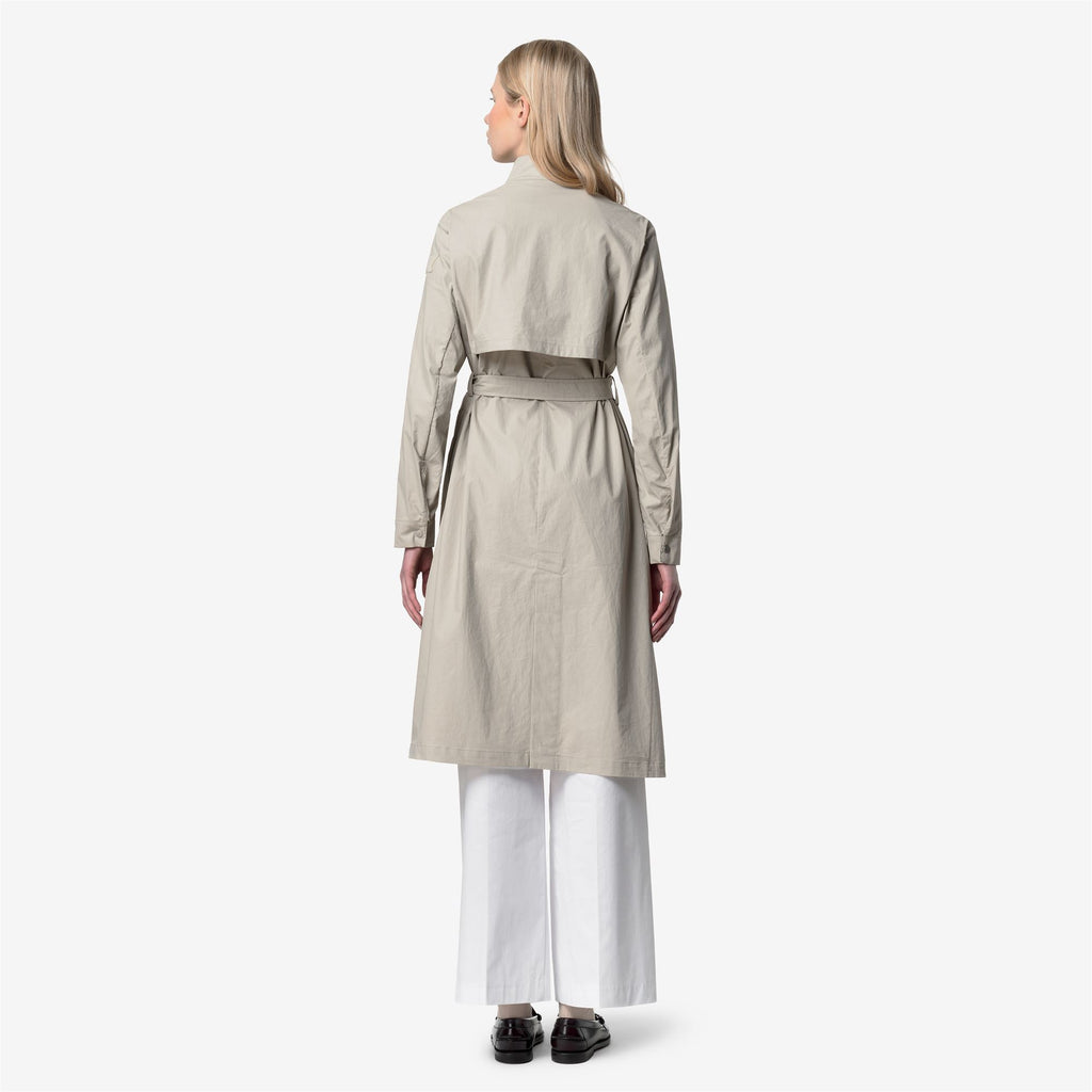 Jackets_Woman_HORIEN NATURAL BLEND_Long_BEIGE LT COMBO - BEIGE LT - Commercial 6