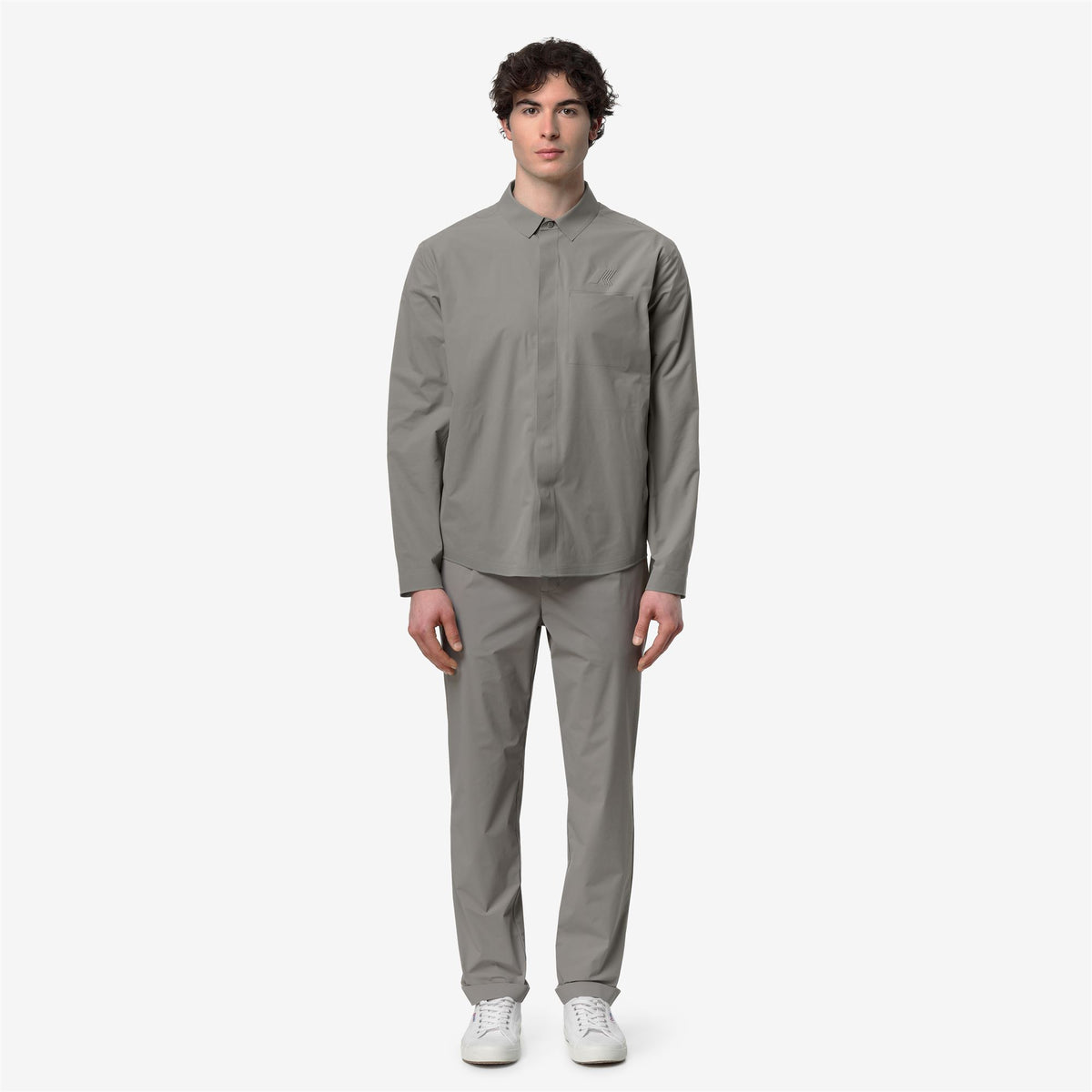 Pants_Man_AILTY LIGHT TECH PL_Sport Trousers_Grey Frost - Commercial 4