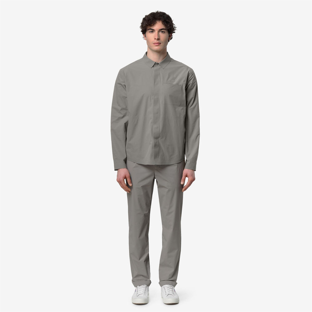 AILTY LIGHT TECH PL - Pants - Sport Trousers - Man - GREY FROST 02