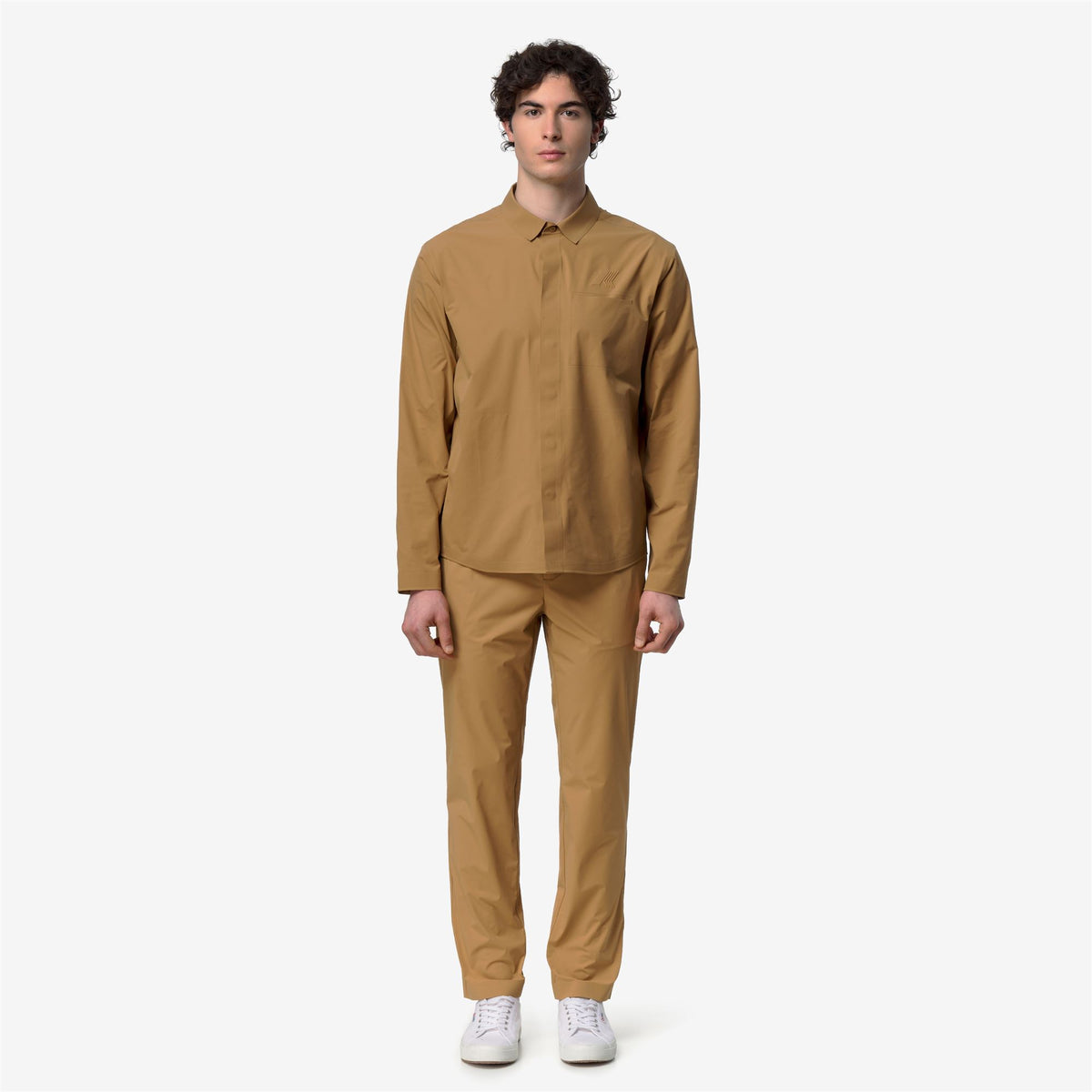 Pants_Man_AILTY LIGHT TECH PL_Sport Trousers_Brown Bistre - Commercial 4