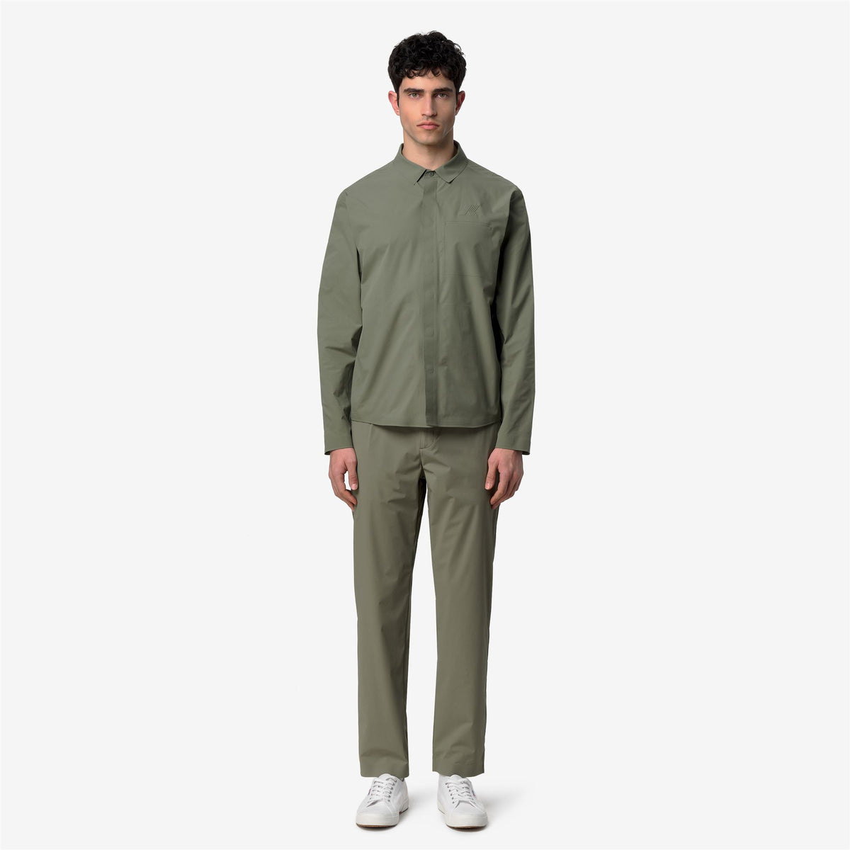 Pants_Man_AILTY LIGHT TECH PL_Sport Trousers_Green Lichen - Commercial 4