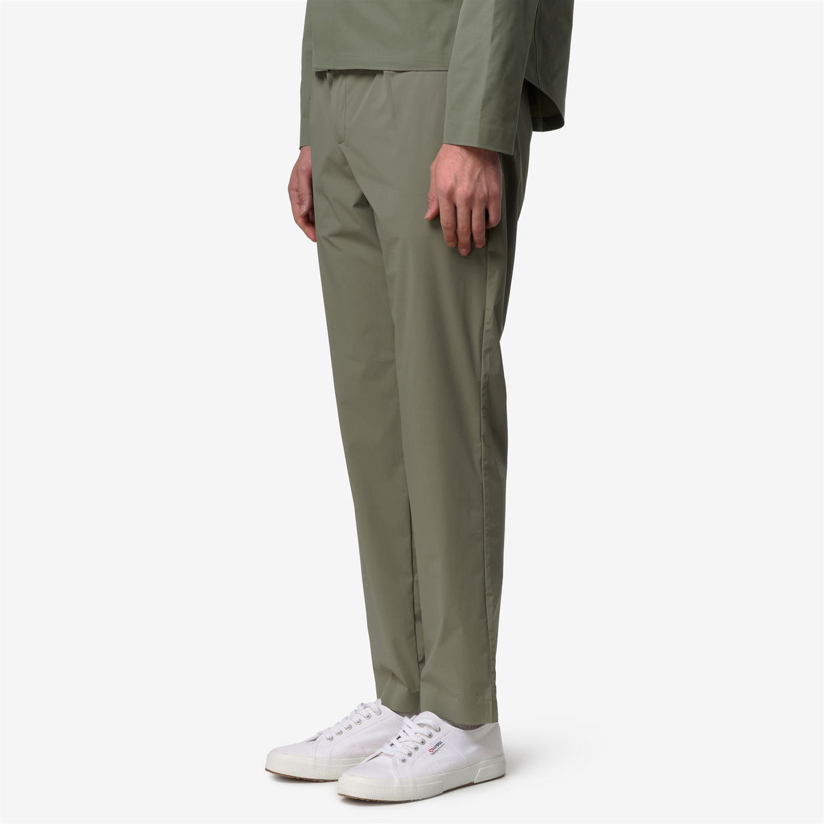 Pants_Man_AILTY LIGHT TECH PL_Sport Trousers_Green Lichen - Commercial 5