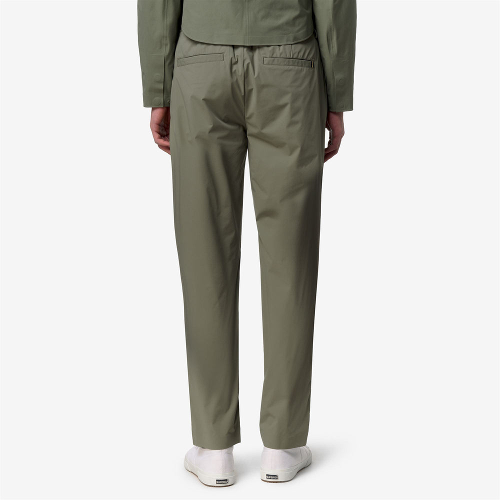 Lichen green Men's Lightweight Stretch Chino Pants for Summer 02