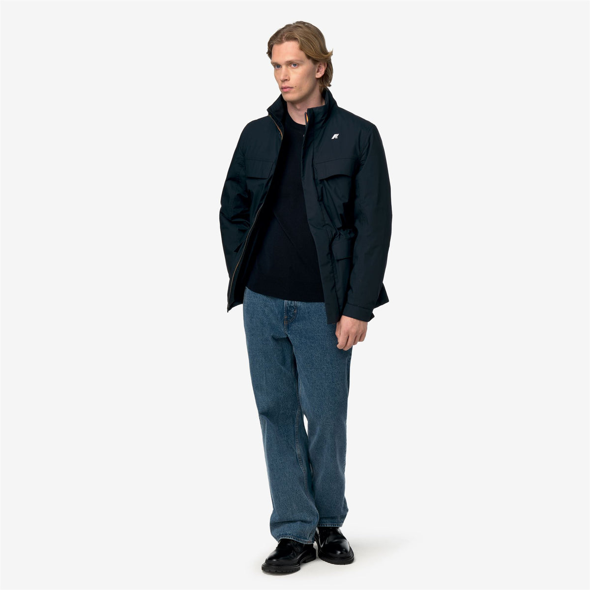 Jackets_Man_MANUENE WARM MICRO CANVAS_Mid_Blue Depth - Commercial 7