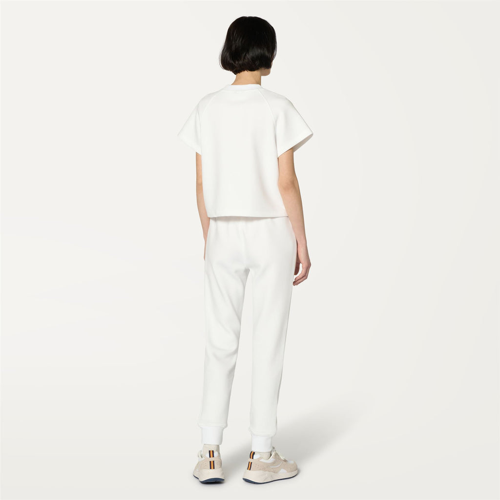Pants_WOMAN_GINEVRA LIGHT SPACER_Sport Trousers_White - Commercial 6
