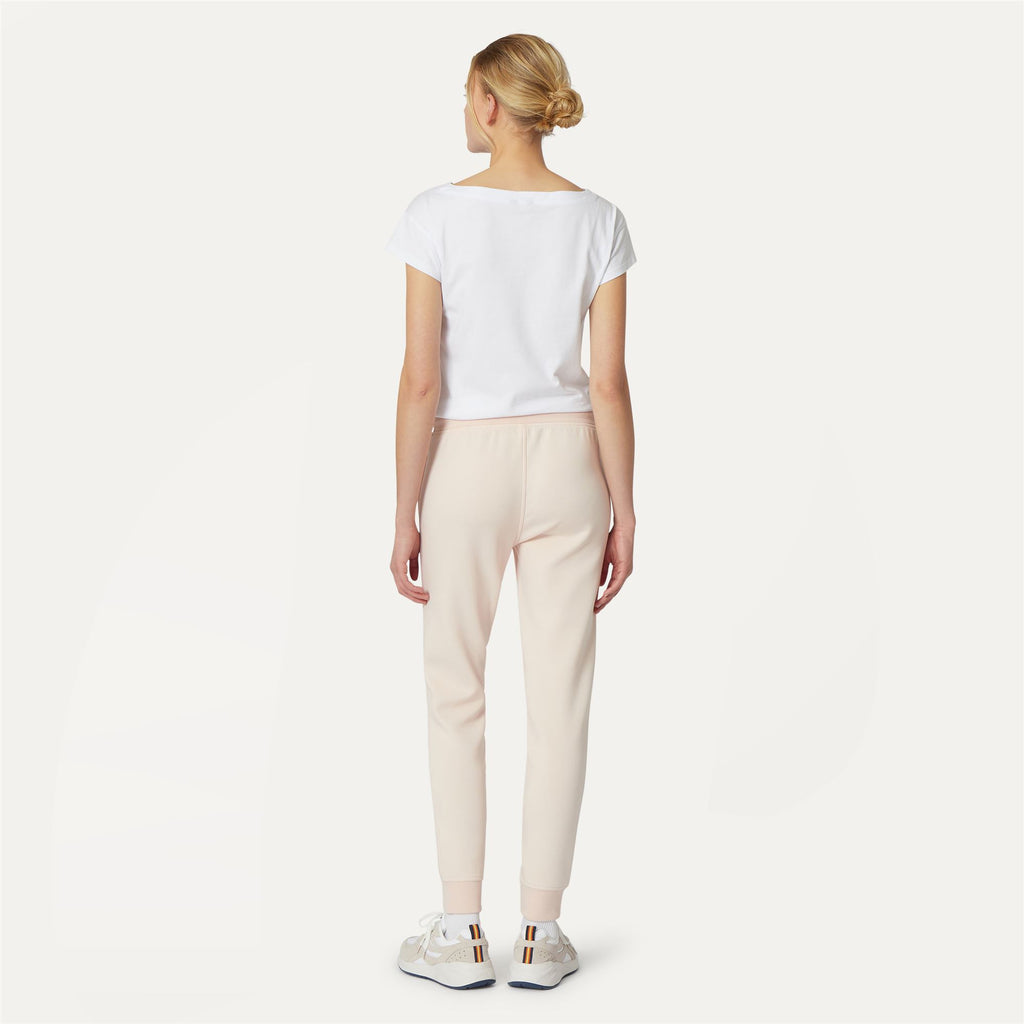Pants_WOMAN_GINEVRA LIGHT SPACER_Sport Trousers_Pink Cloud - Commercial 6