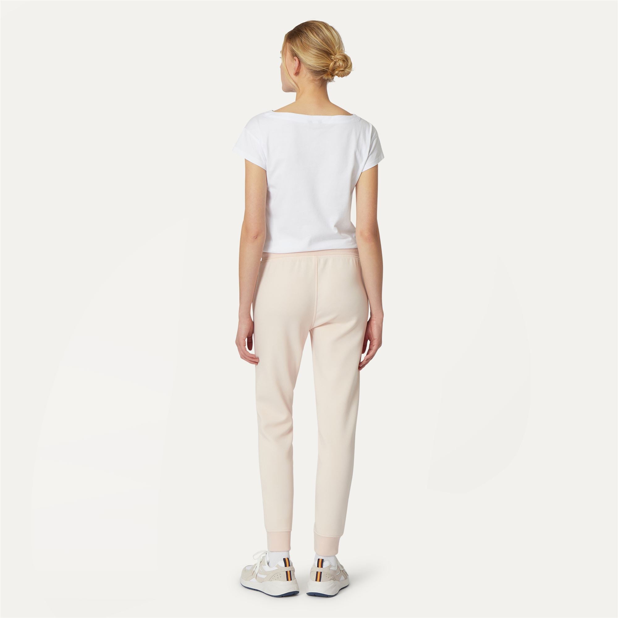 Pants_WOMAN_GINEVRA LIGHT SPACER_Sport Trousers_Pink Cloud - Commercial 6