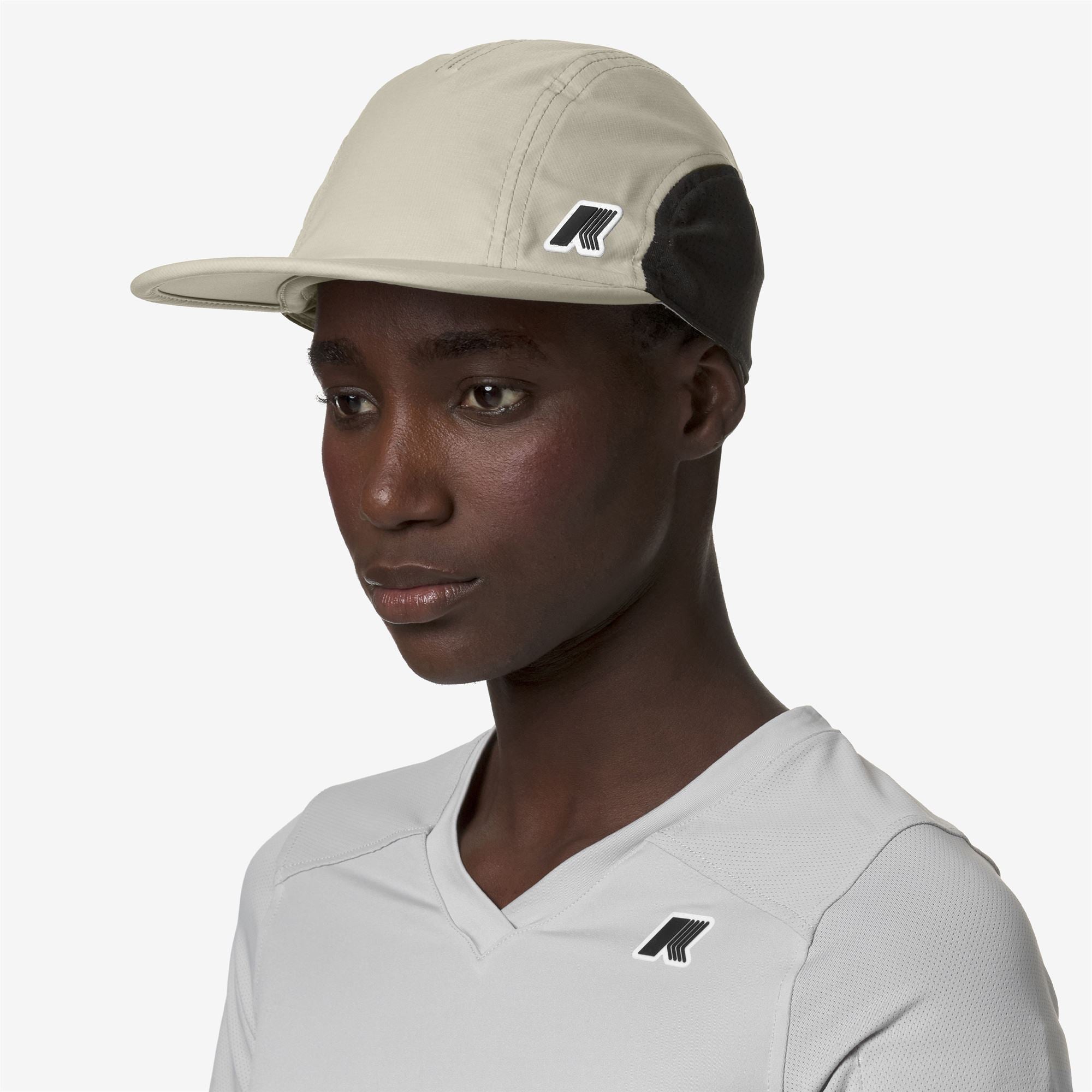 Headwear_Unisex_VANOISE_Cap_Beige Taupe - Black Pure - Commercial 4
