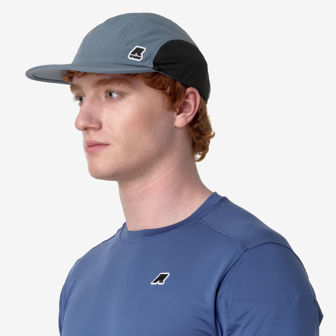 Cappellino da Baseball Unisex Pieghevole Blu Grigio Outdoor 01