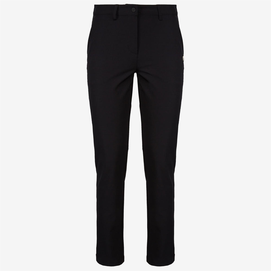 Pants_WOMAN_MARLENE LIGHT_Chino_Black Pure - Commercial 1