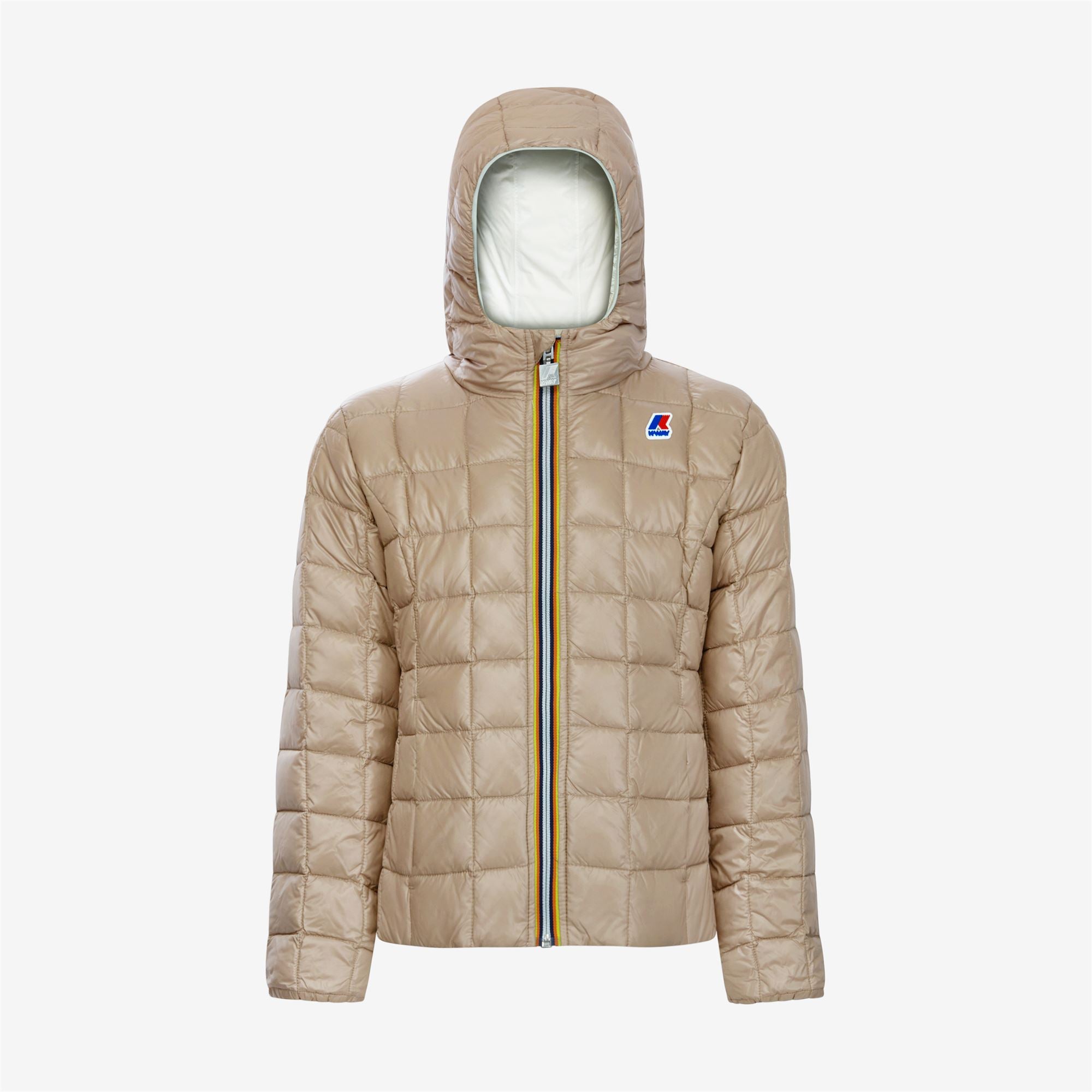 Jackets_GIRL_P. LILY THERMO PLUS.2  DOUBLE_Short_White Milk - Beige Taupe - Commercial 2