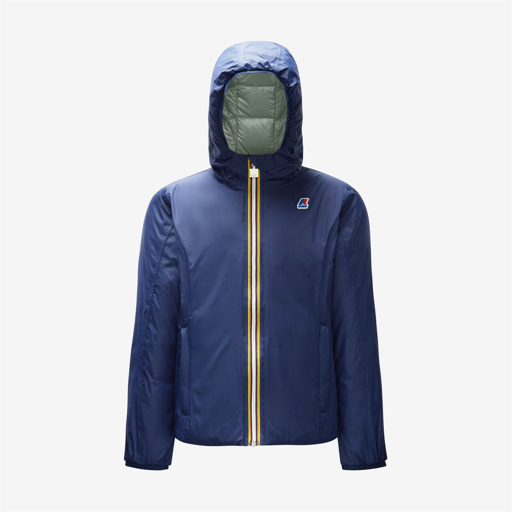 Jackets_Girl_P. LILY THERMO PLUS.2  DOUBLE_Short_Blue Medieval - Green Laurel - Commercial 1