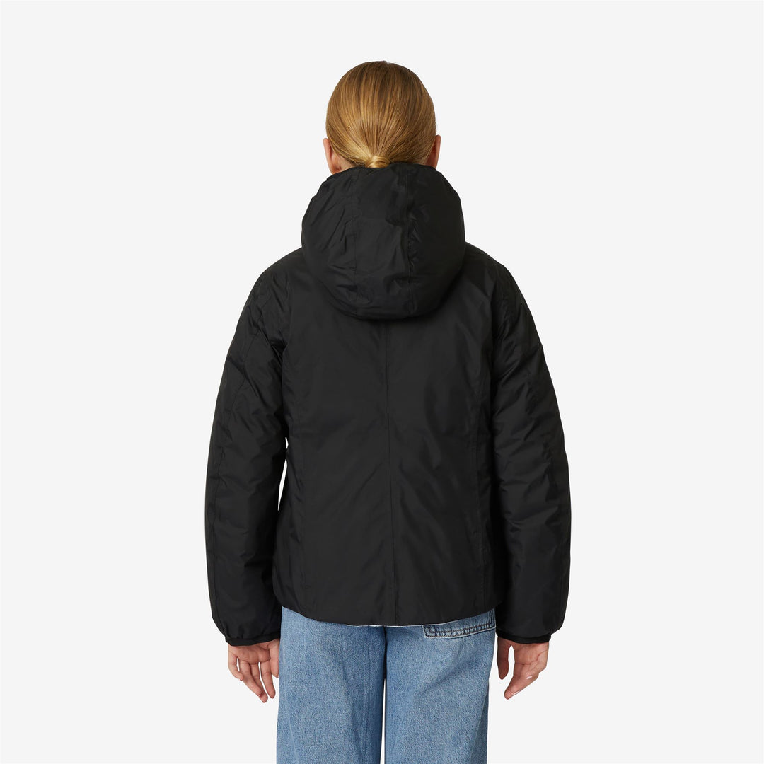 Giubbotto Invernale Reversibile Grigio Nero Bambina per Estreme Temperature main