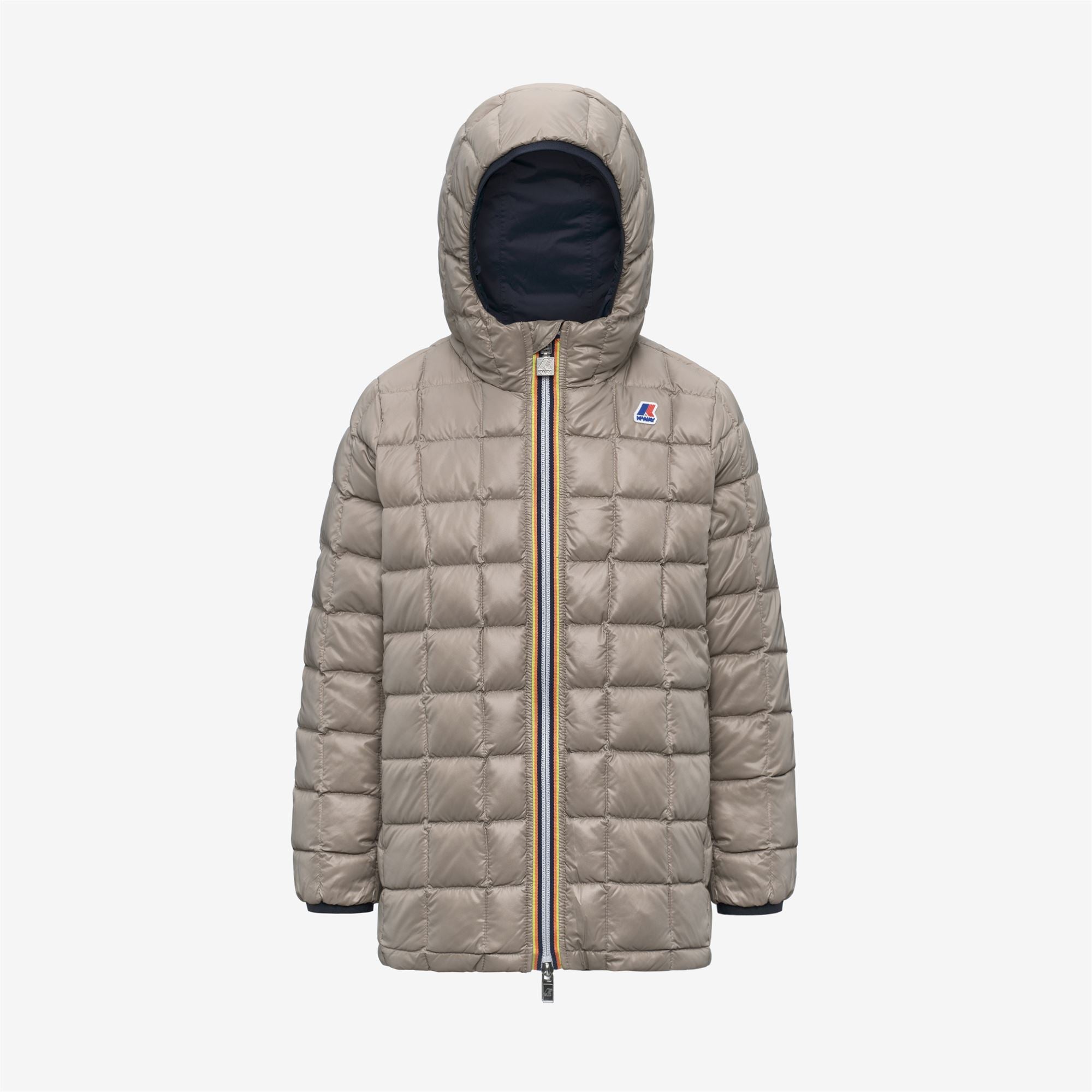 Jackets_GIRL_P. SOPHIE THERMO PLUS.2 DOUBLE_Mid_Blue Depht-Beige Taupe - Commercial 2