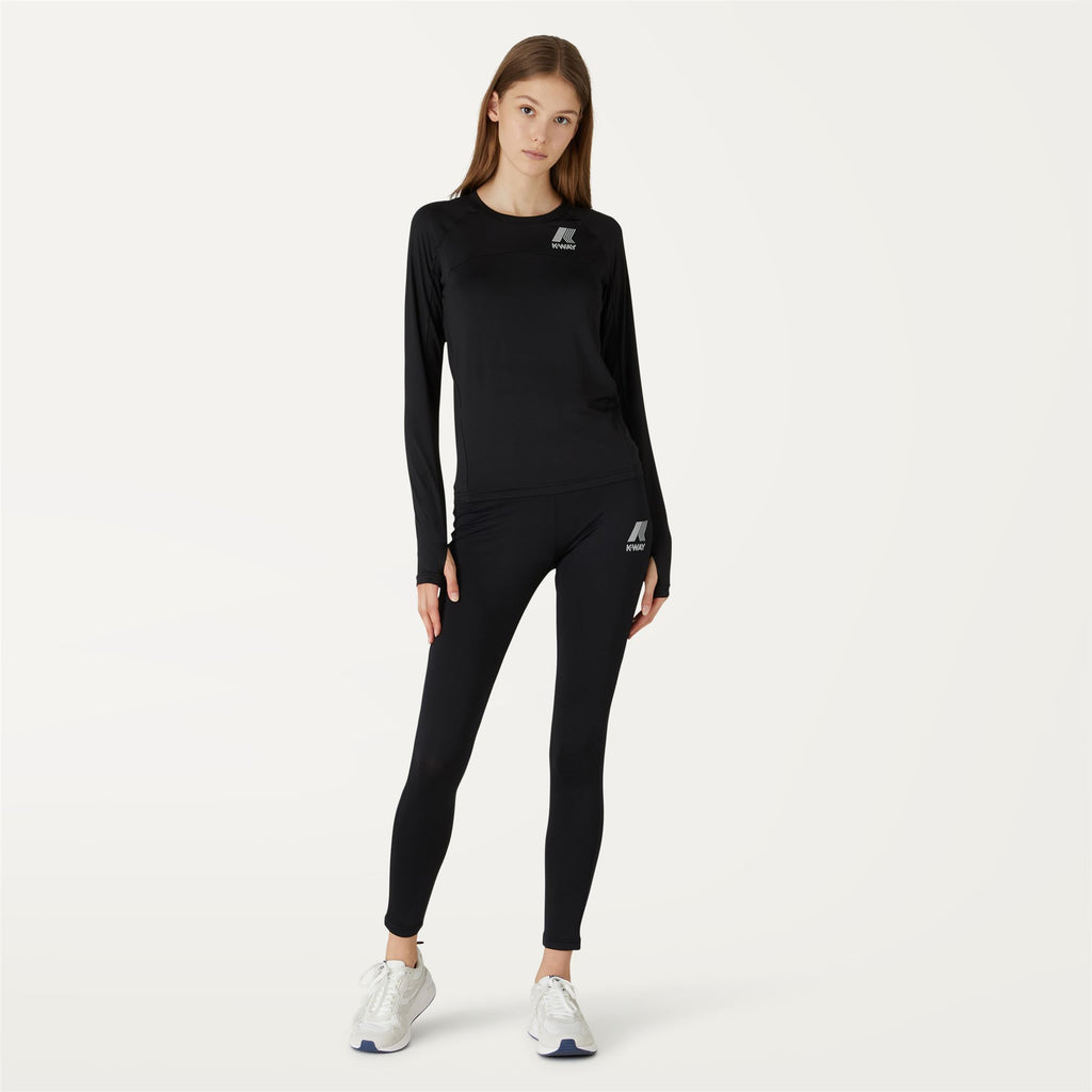 T-Shirts & Top_Woman_MARGARET_T-Shirt_Black Pure - Commercial 4