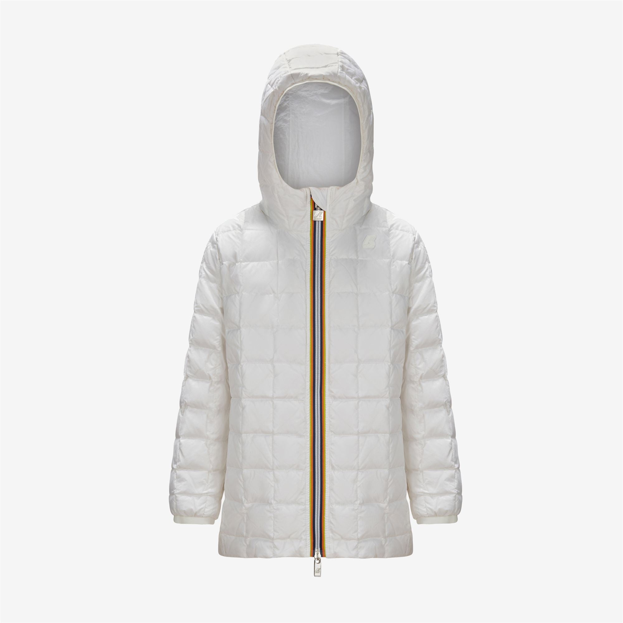 Jackets_Girl_P. SOPHIE TD BRILLIANT RIPSTOP_3/4 Length_White Milk - Commercial 2