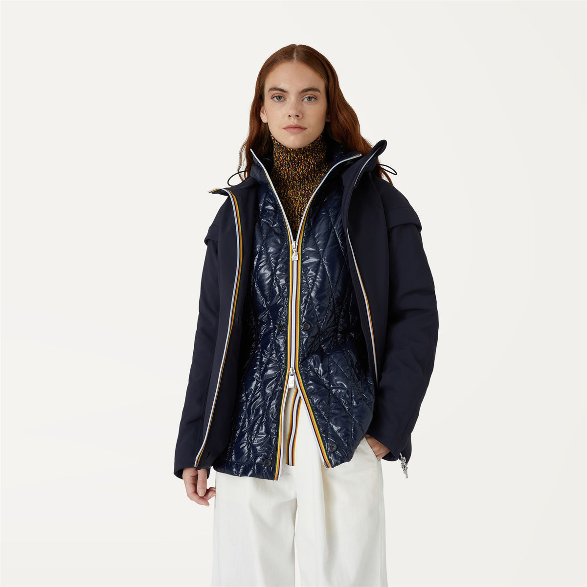 Jackets_Woman_SORAYE 3L BONDED PADDED_Mid_Blue Marine - Commercial 7