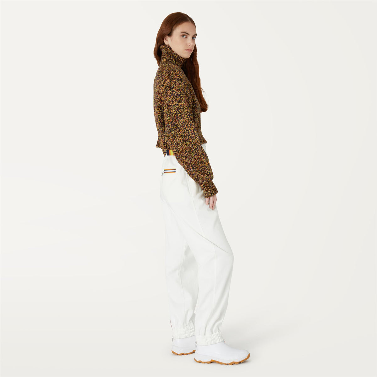Knitwear_Woman_OFELIE MOULINE_Jumper_K-WAY MOULINE - Commercial 5