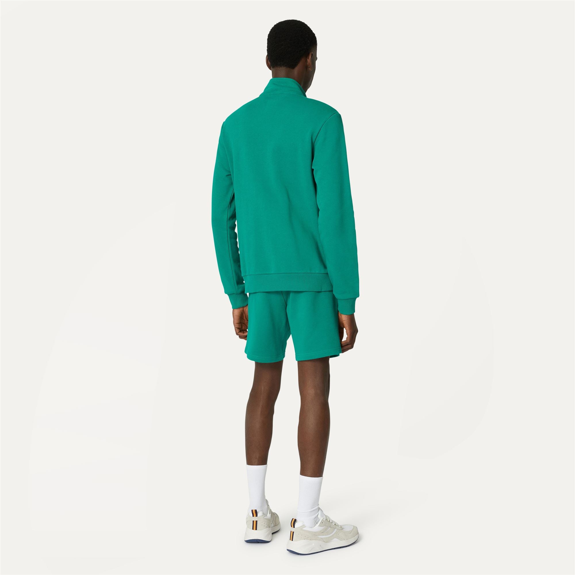 Shorts_Unisex_LE VRAI DORIAN POLY COTTON_Sport Shorts_Green - Commercial 6