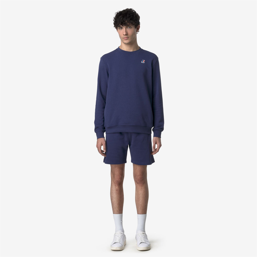 Pantaloni Corti Sportivi Unisex Blu Cobalto per Uso Cittadino main