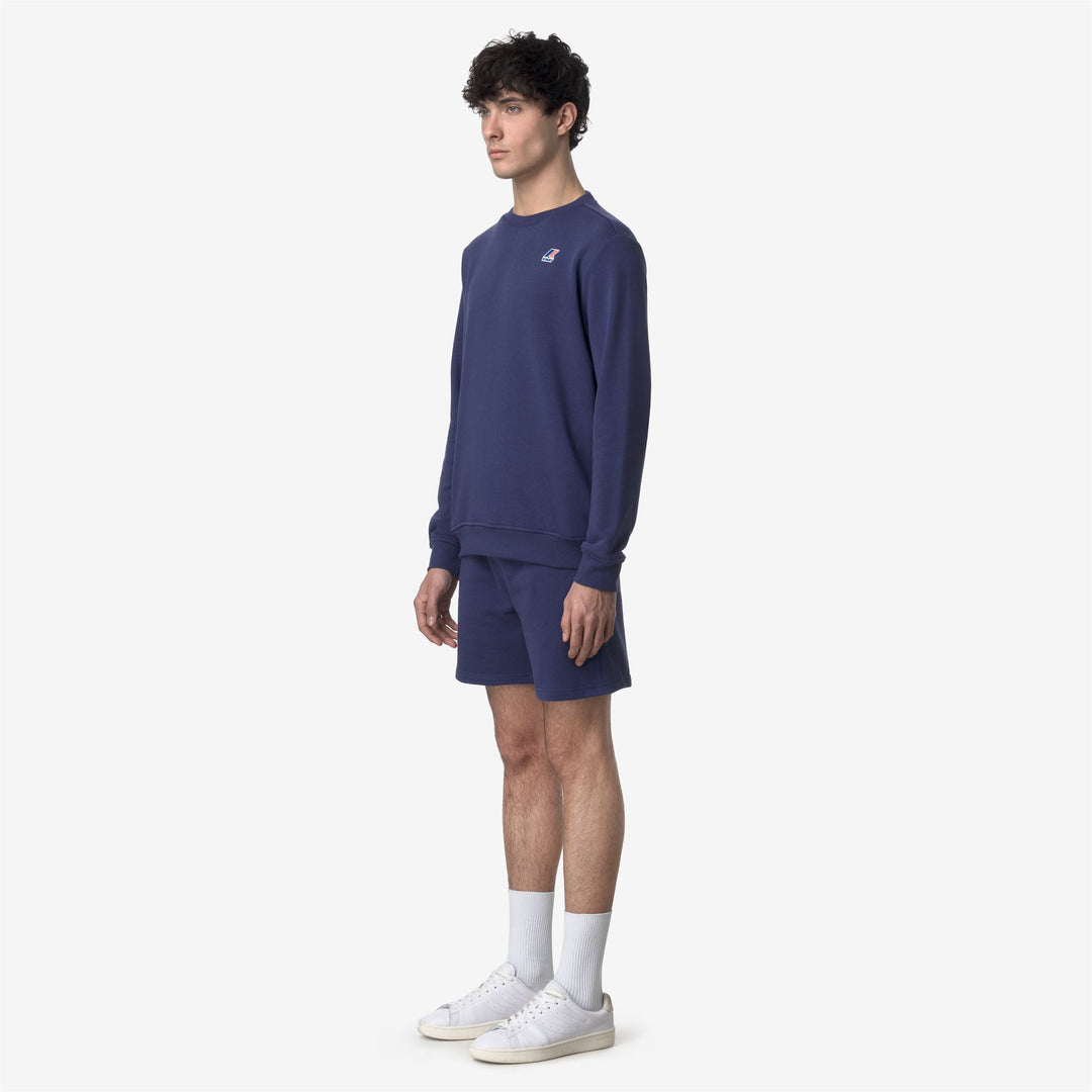 Pantaloni Corti Sportivi Unisex Blu Cobalto per Uso Cittadino main