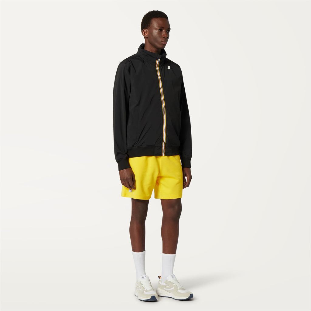 Shorts_Unisex_LE VRAI DORIAN POLY COTTON_Sport Shorts_Yellow Dk - Commercial 4