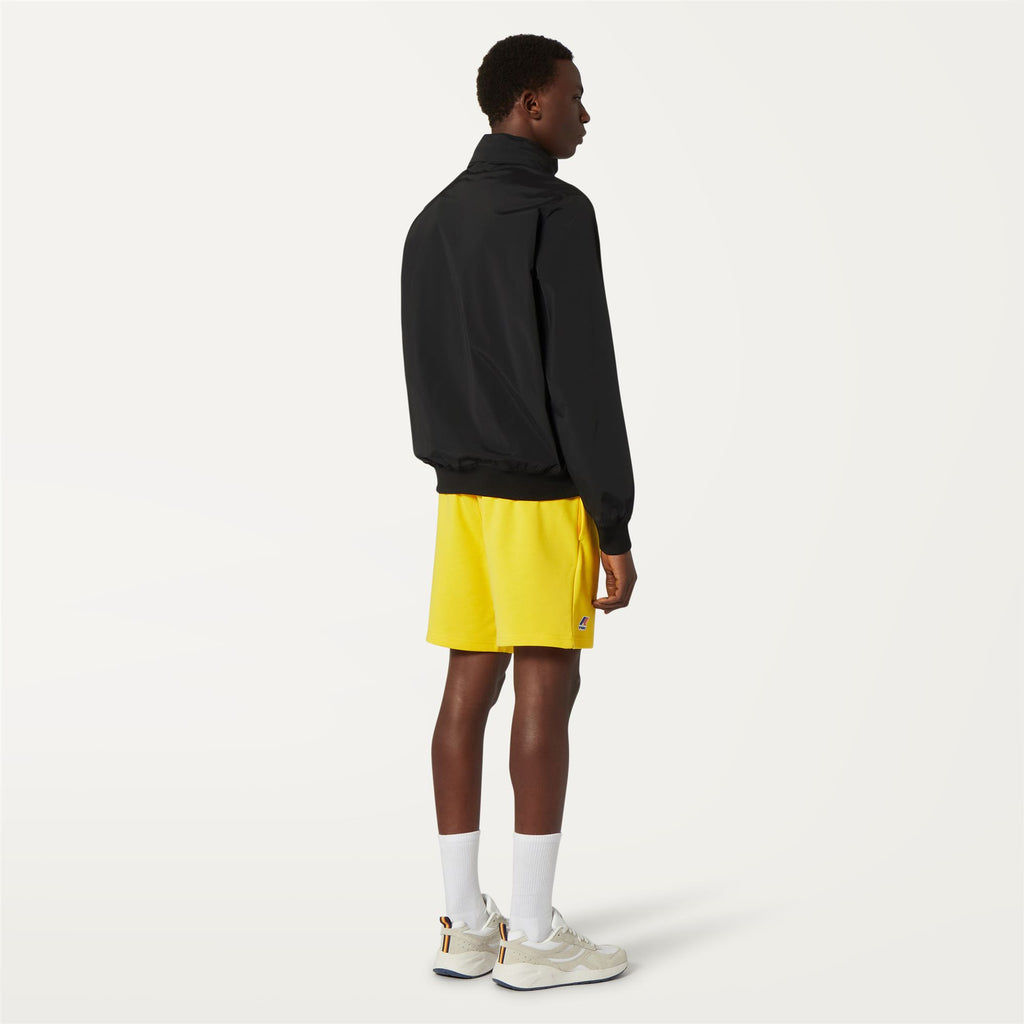 Shorts_Unisex_LE VRAI DORIAN POLY COTTON_Sport Shorts_Yellow Dk - Commercial 6