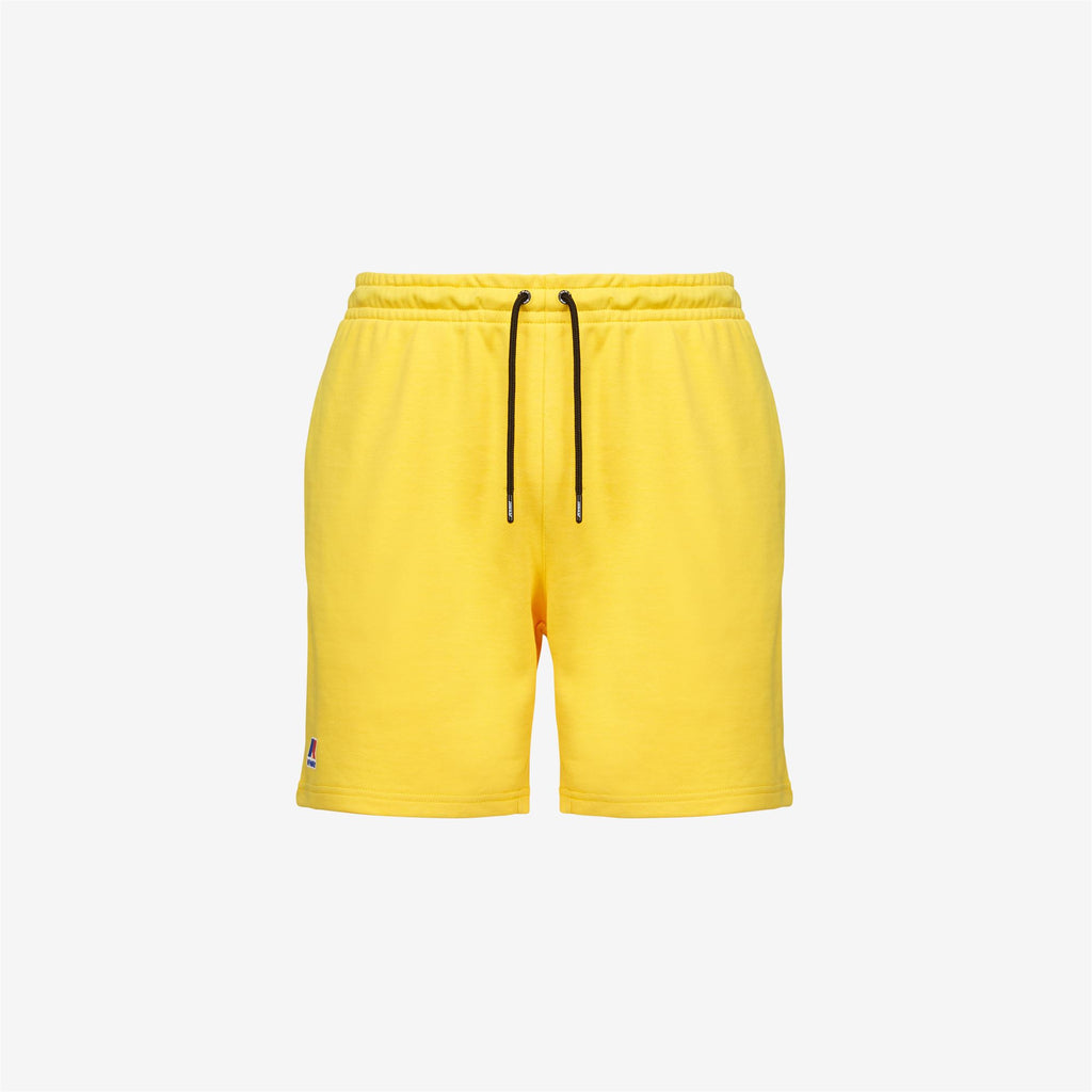 Shorts_Unisex_LE VRAI DORIAN POLY COTTON_Sport Shorts_Yellow Dk - Commercial 1