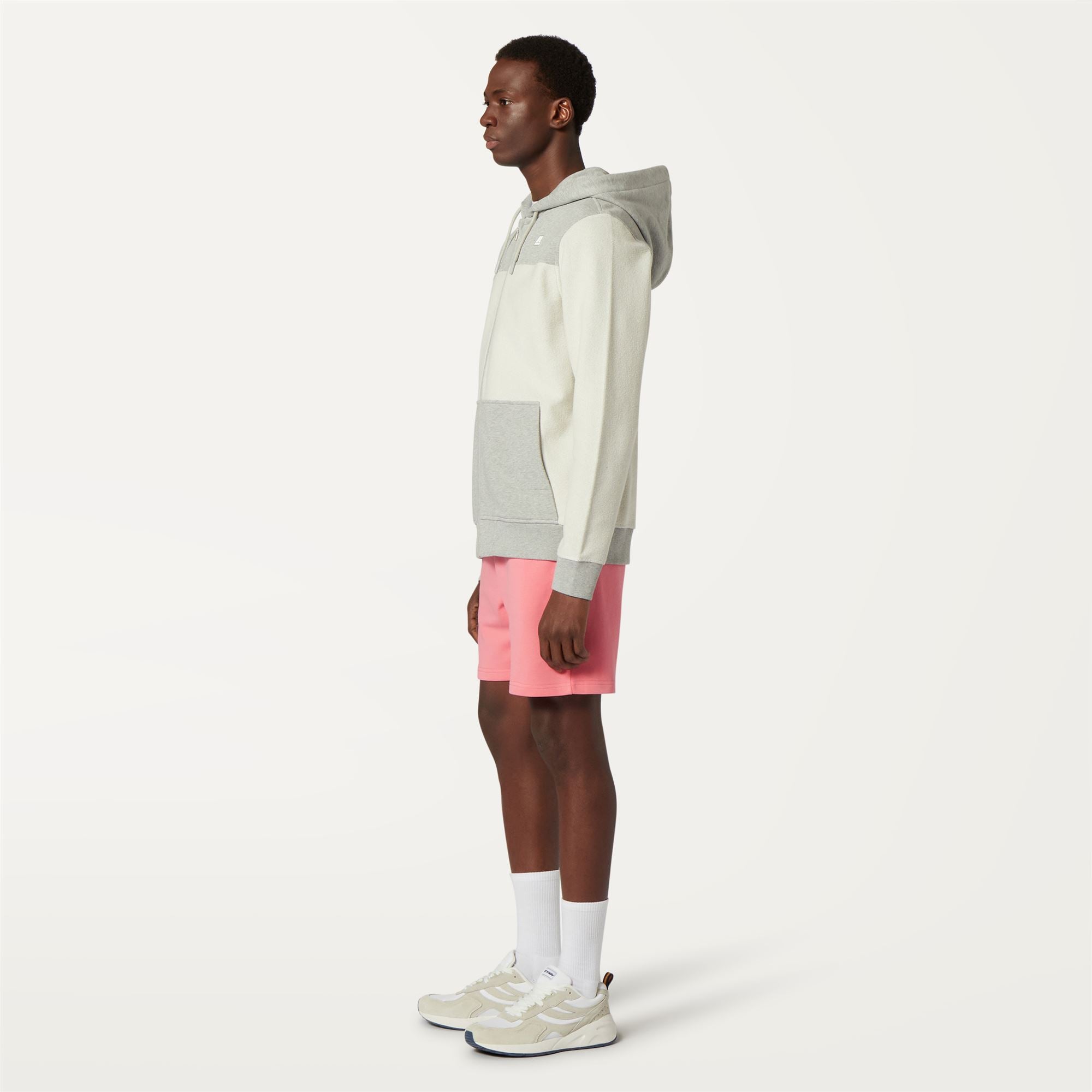 Shorts_Unisex_LE VRAI DORIAN POLY COTTON_Sport Shorts_Pink Md - Commercial 5