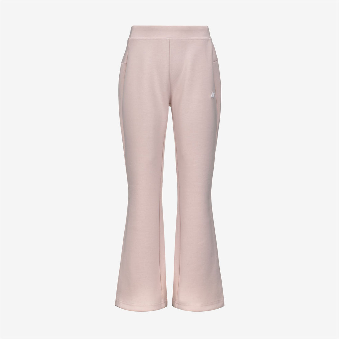 Grey girl's lightweight sport trousers for fall and winter 01