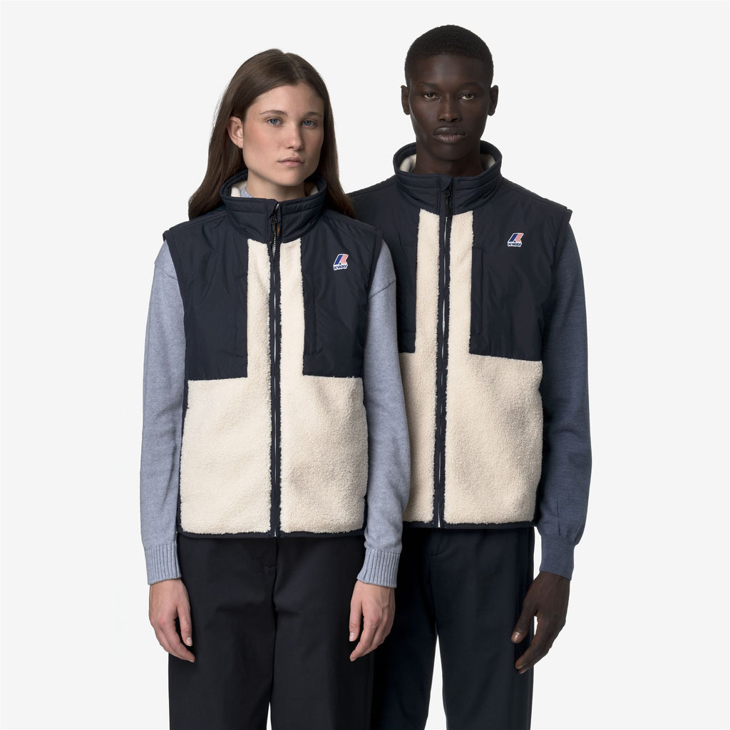 Fleece_UNISEX_VITAL 4.0 ORSETTO_Vest_Blue Depth-Ecru - Commercial 7