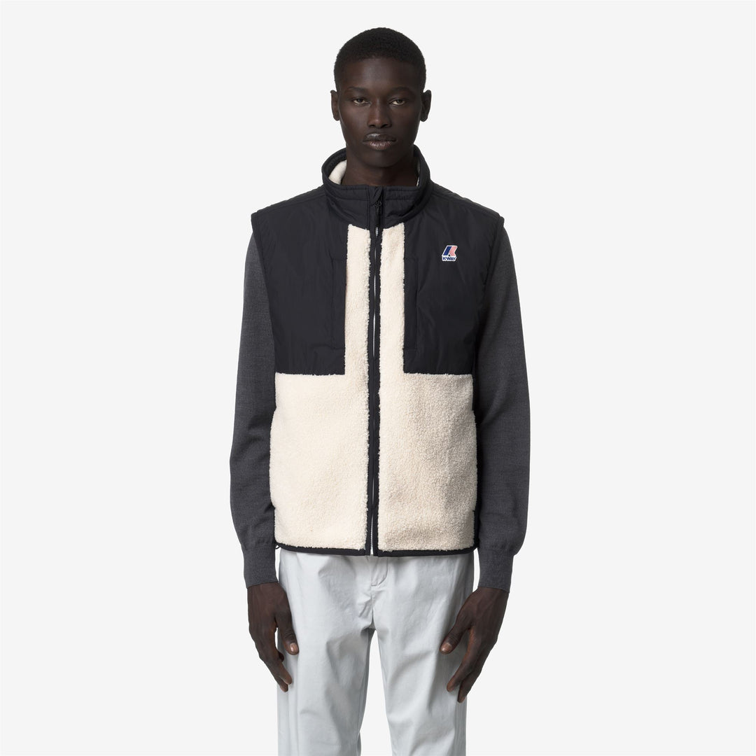 Chaleco polar unisex de transición negro con aislamiento PrimaLoft main