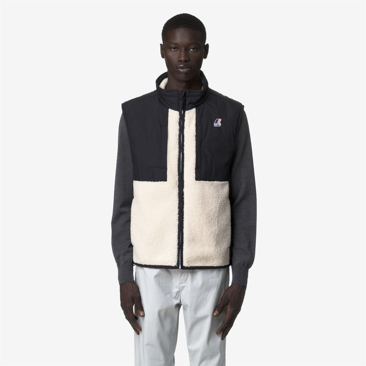 Chaleco polar unisex de transición negro con aislamiento PrimaLoft 3