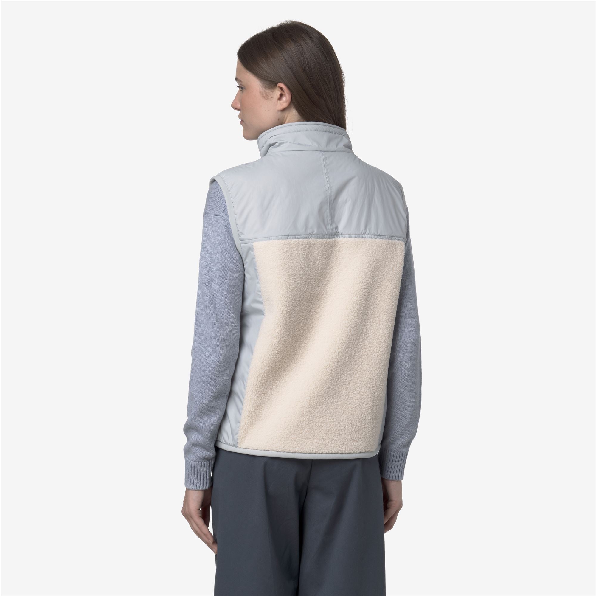 Fleece_UNISEX_VITAL 4.0 ORSETTO_Vest_Grey-Ecru - Grey - Commercial 6