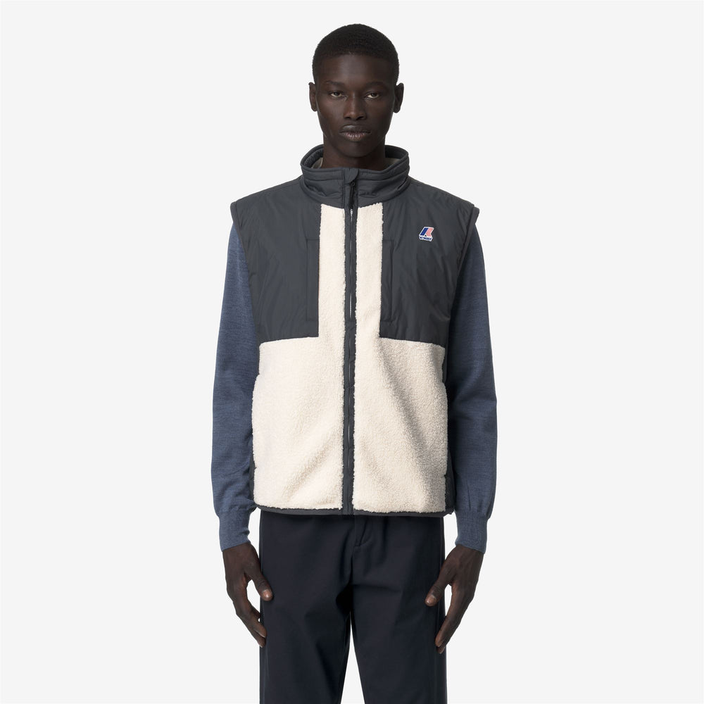 Grey unisex Fleece Vest with PrimaLoft® Insulation 02