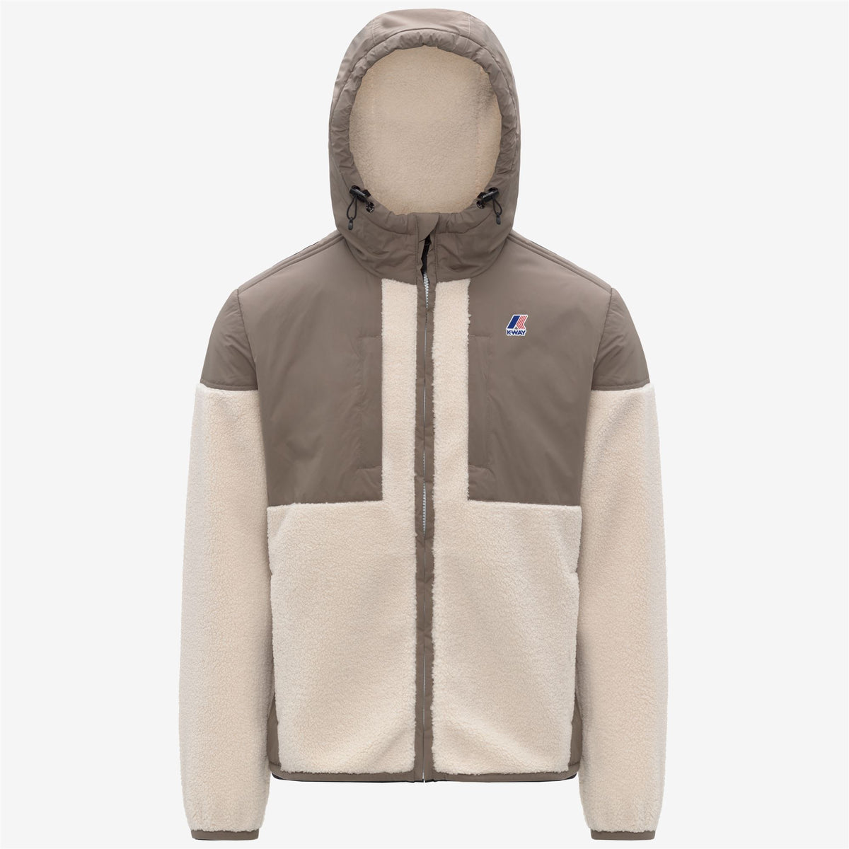 Fleece_UNISEX_SAMSON 4.0 ORSETTO_Hoodie Full Zip_Beige Taupe-Ecru - Commercial 7
