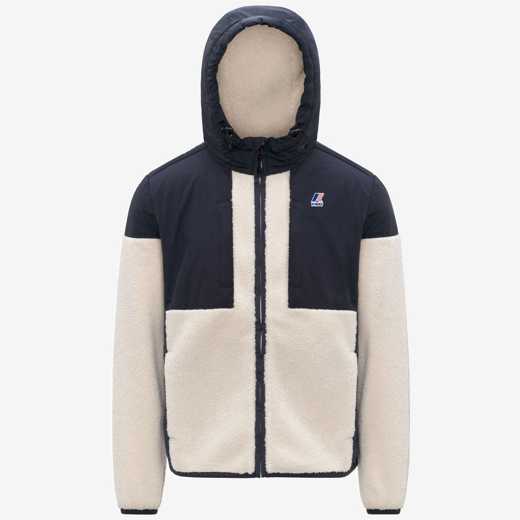 Fleece_UNISEX_SAMSON 4.0 ORSETTO_Hoodie Full Zip_Blue Depth-Ecru - Commercial 7