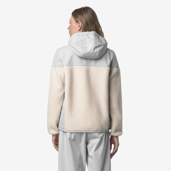 Sudadera unisex gris con cremallera completa, Sherpa y aislamiento PrimaLoft 5