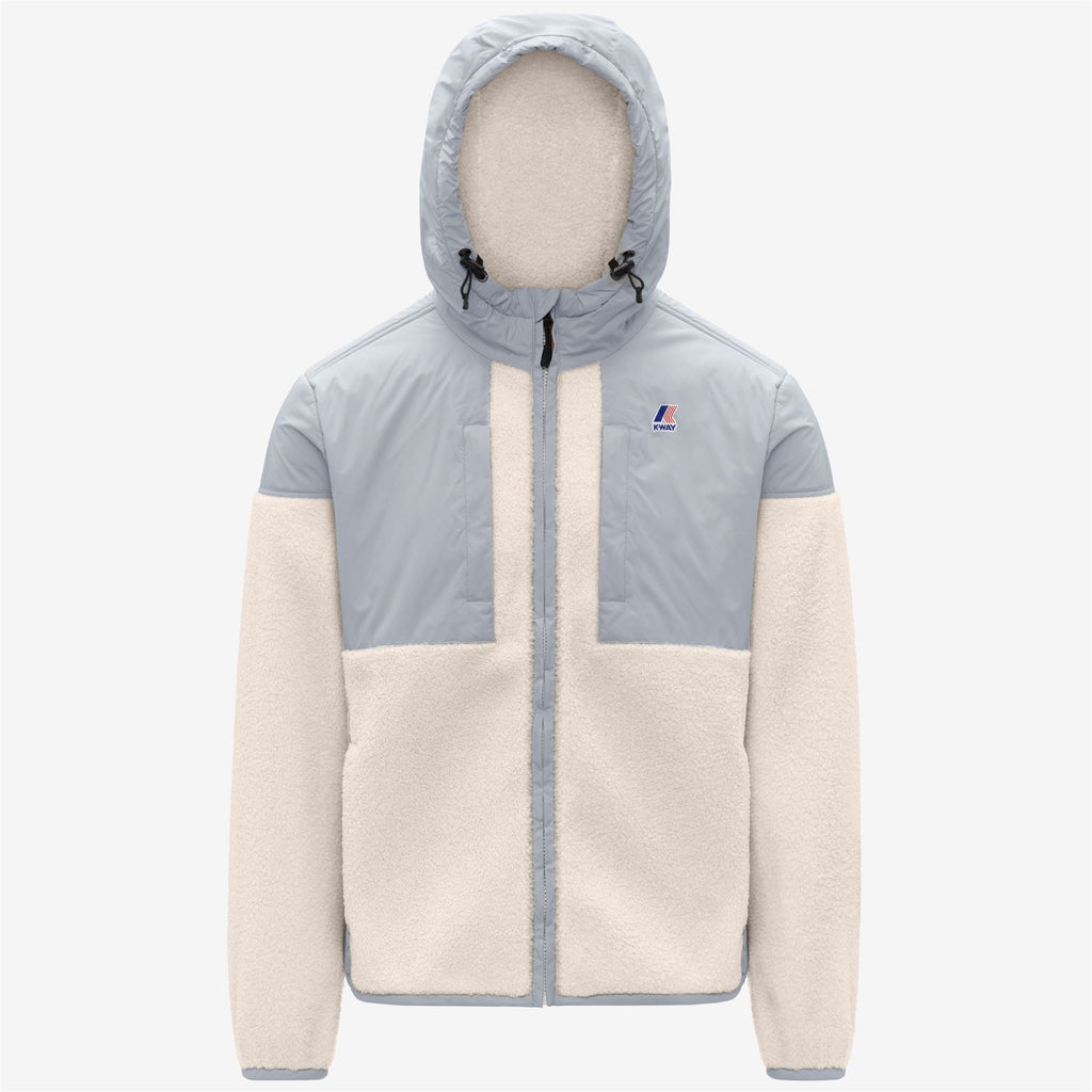 Fleece_UNISEX_SAMSON 4.0 ORSETTO_Hoodie Full Zip_Grey-Ecru - Grey - Commercial 1