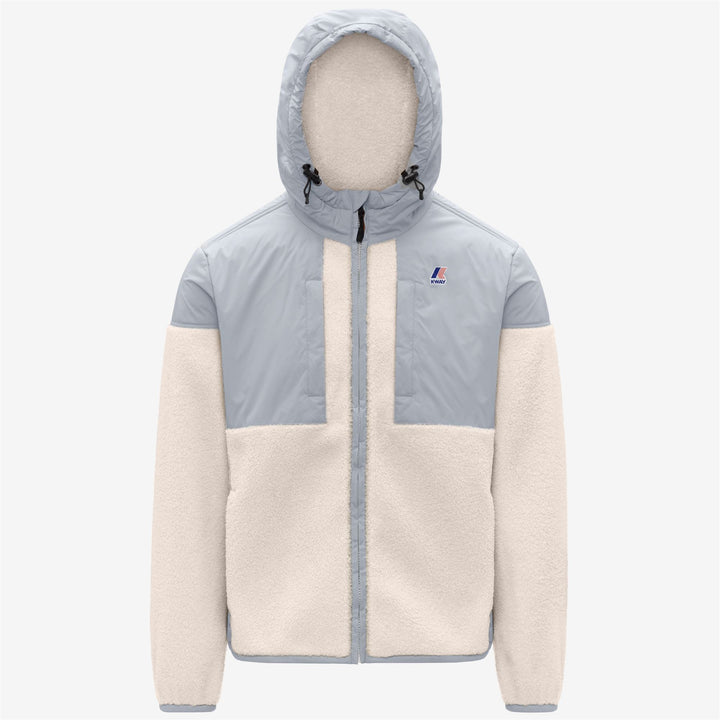 Sudadera unisex gris con cremallera completa, Sherpa y aislamiento PrimaLoft 1