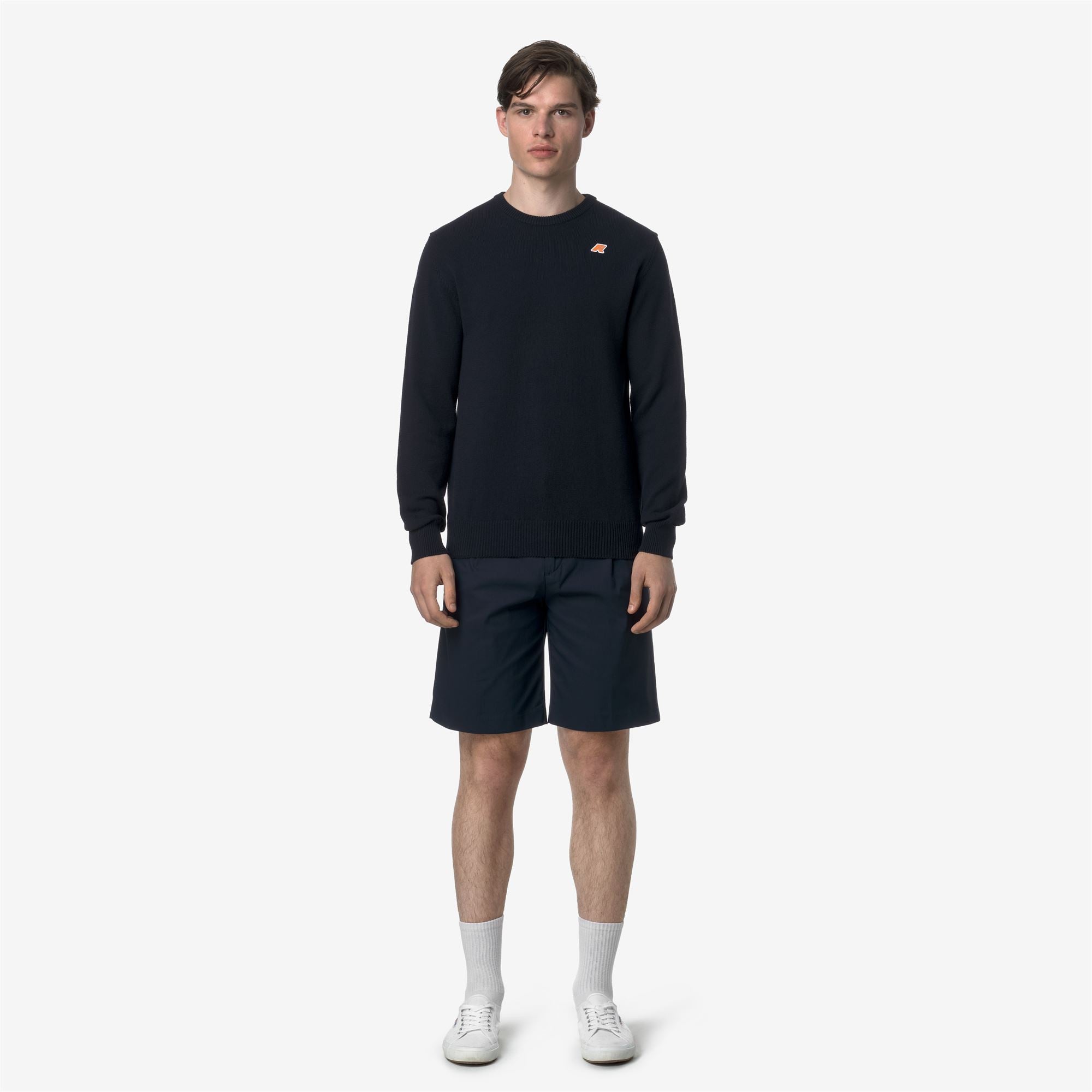 Shorts_MAN_SEVERE TWILL TECH GOLF_Chino_Blue Depth - Commercial 4