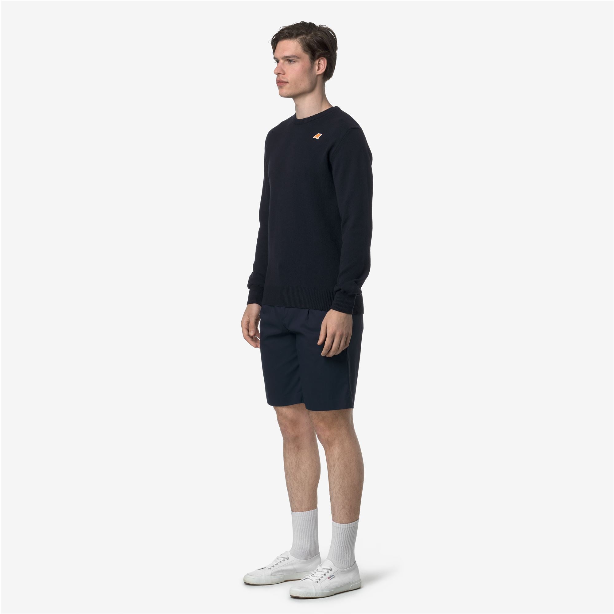Shorts_MAN_SEVERE TWILL TECH GOLF_Chino_Blue Depth - Commercial 5