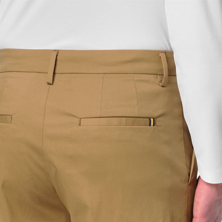 Brown Men's Chino Golf Shorts for Spring and Summer 2